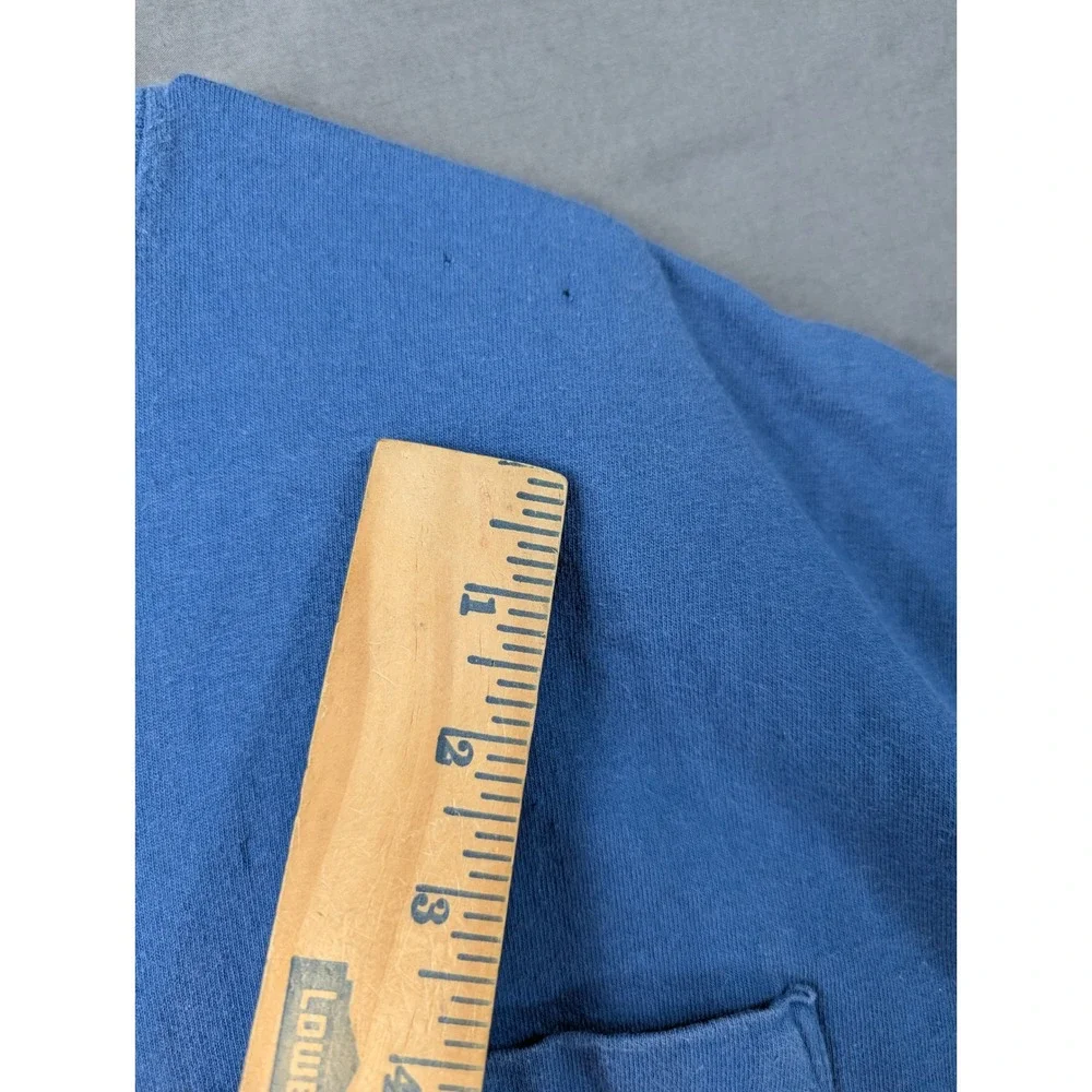 Carhartt K87 RYL Royal Blue Pocket T-Shirt Mens XL Short Sleeve Heavyweight
